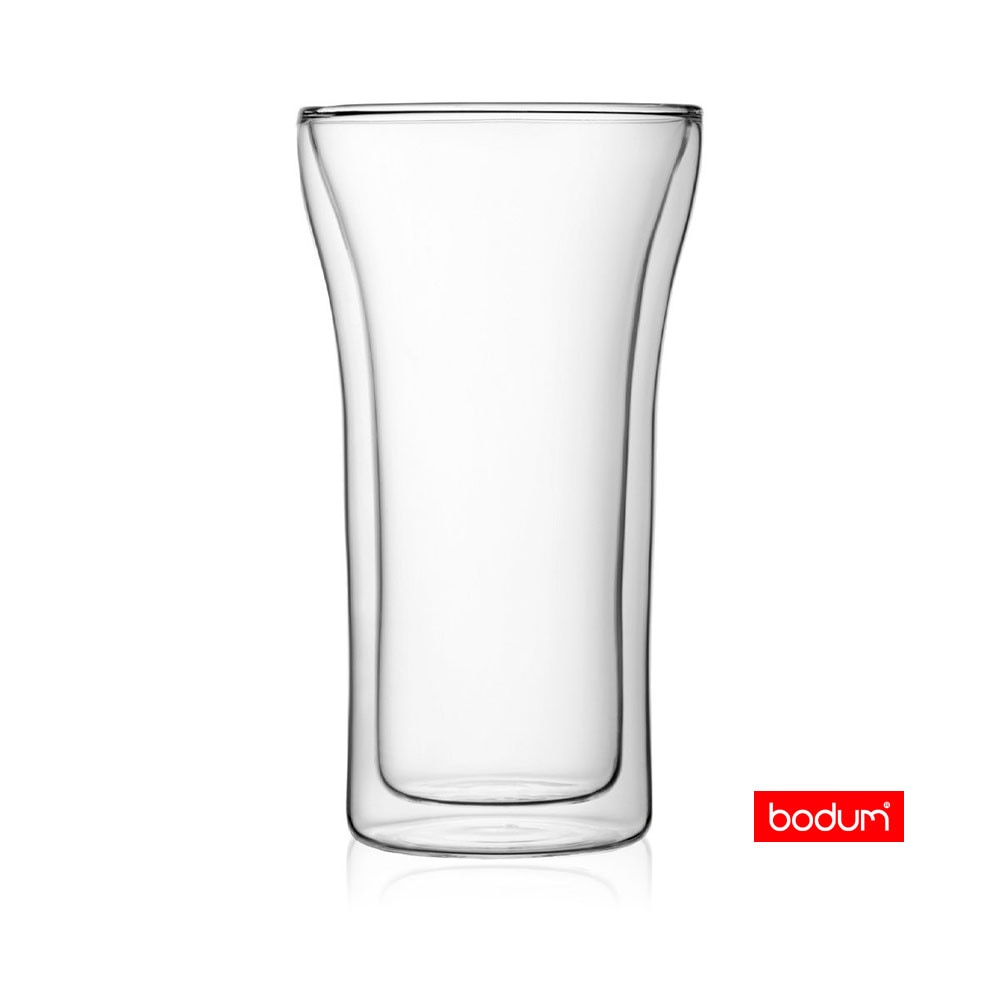 bodum（ボダム）｜タンブラー ダブルウォールグラス アッサム 400 400ml （2個入） 食洗機対応 保冷 保温 耐熱グラス おしゃれ 