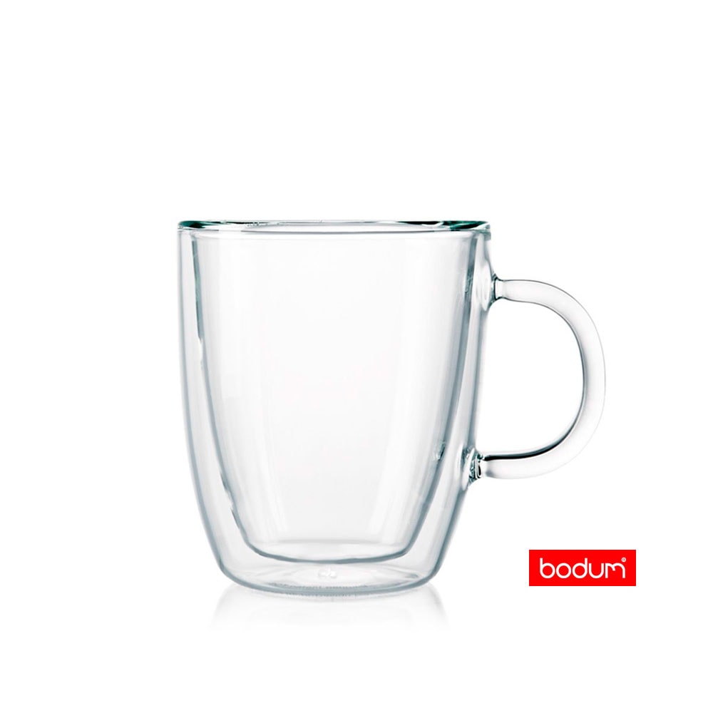 bodum（ボダム）｜タンブラー ダブルウォールグラス ビストロマグ 300 300ml （2個入） 食洗機対応 保冷 保温 耐熱グラス おしゃれ 