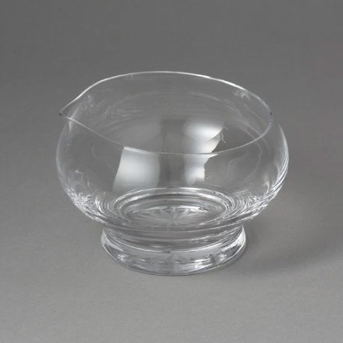 木本硝子（KIMOTO GLASS）｜片口 es Katakuchi w/edokiriko 江戸切子 日本酒  ドレッシング 高級感 モダン お洒落 日本製 ES-KT01/C