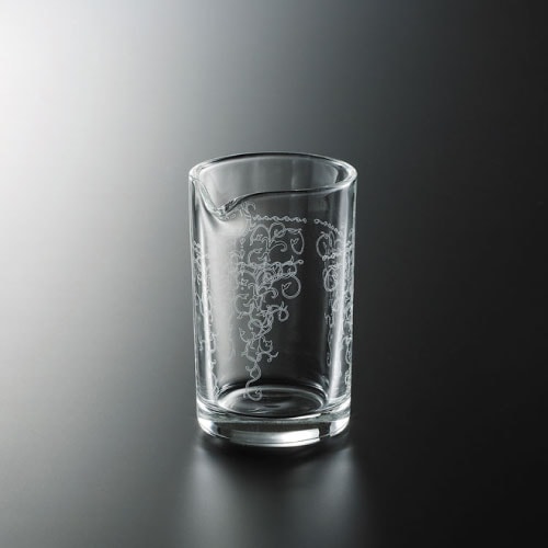 青山硝子｜ミキシンググラス バッカス 大 ミキシング お洒落 バロック調 高級感 エレガント 