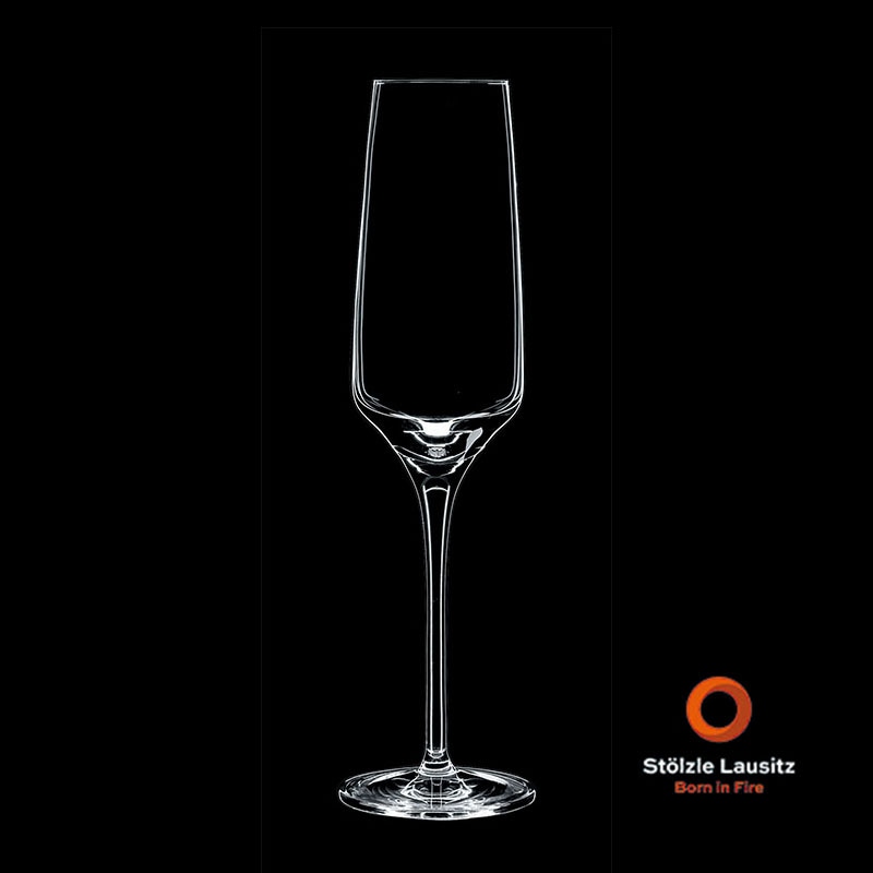 【シャンパングラス】 シュトルツルラウジッツ｜エクスペリエンス07フルート 180ml 　SL-702