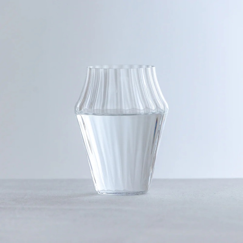 木村硝子｜タンブラー キャビア 0０3 ウォーター  330cc  ハンドメイド 24％クリスタル