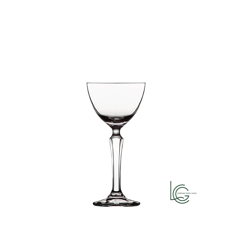 レアダムクリサルグラス（Leerdam Crisal Glass） SPKSY スピークイージー ニック＆ノラ 140ml｜六角形ステムのカクテルグラス 禁酒法時代デザイン マティーニ・マンハッタンに