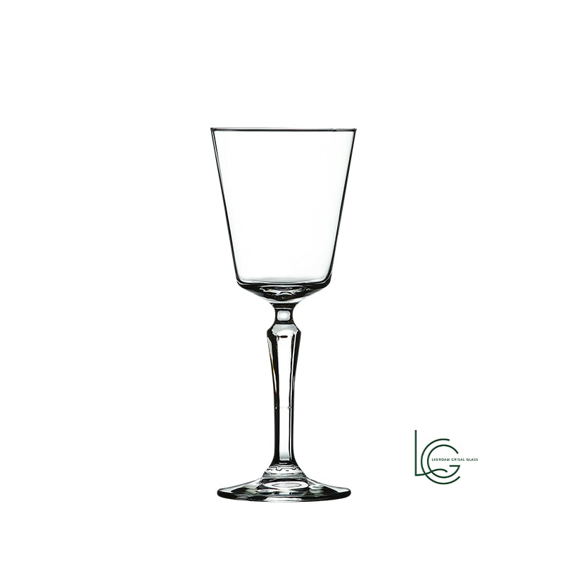 レアダムクリサルグラス（Leerdam Crisal Glass）SPKSY スピークイージー ワイン 247ml｜1920年代禁酒法時代デザイン 六角形ステム バー・レストラン向け業務用ワイングラス
