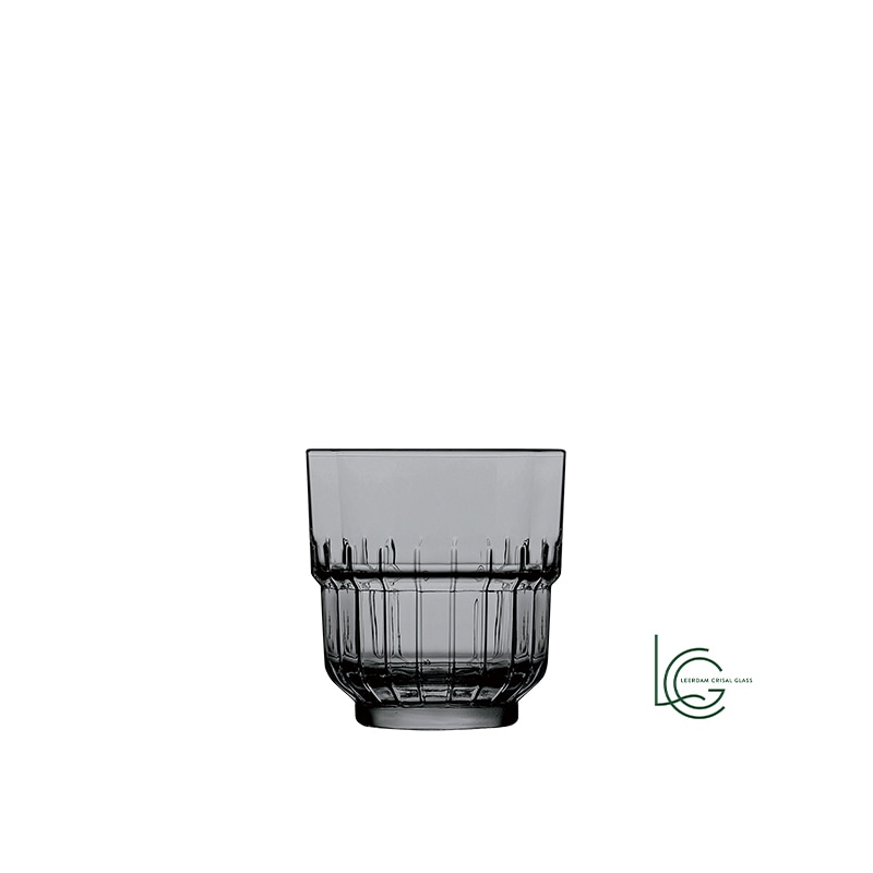 レアダムクリサルグラス　ロックグラス リンク26　(グレー） ロック 266ml