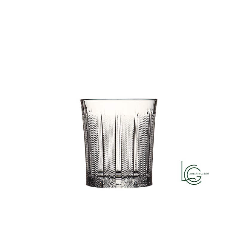 レアダムクリサルグラス（Leerdam Crisal Glass） ONIS｜ロックグラス モザイク DOF 355ml｜スター型カットが映えるゴージャスなウィスキー・カクテルグラス