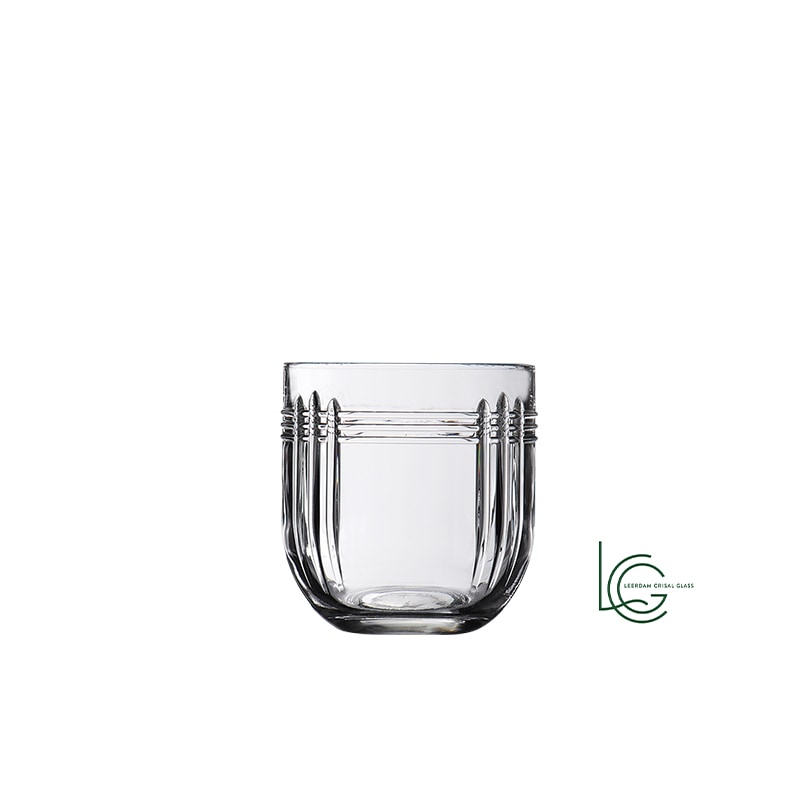 レアダム・クリサル・グラス（Royal Leerdam） ザ・ガッツ ロックグラス 290ml｜Glassology受賞デザイン アールデコ着想のデザイン ウイスキー・カクテルに