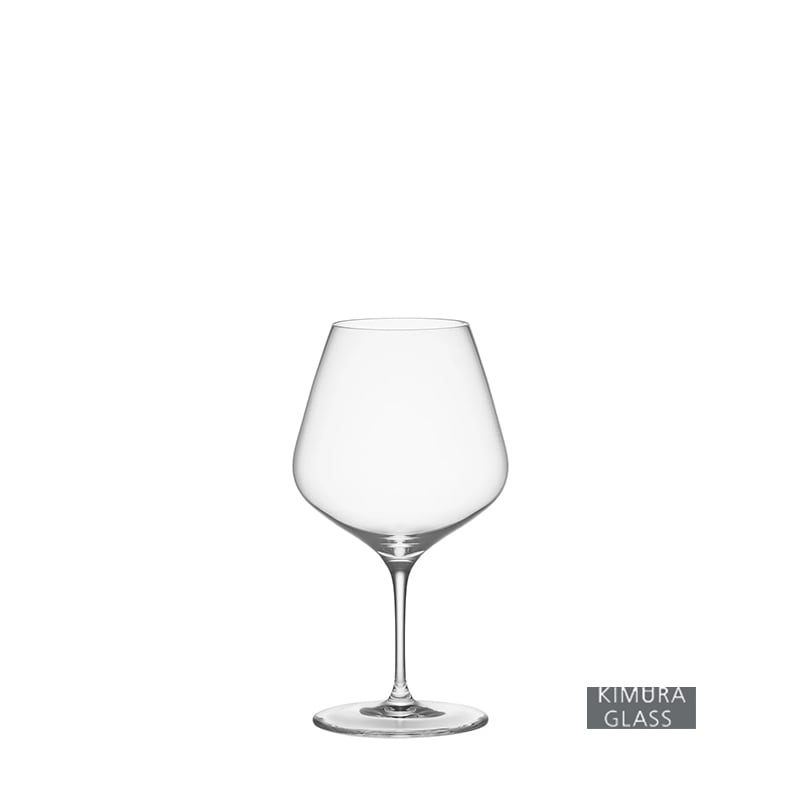 KIMURA GLASS（木村硝子店）アンズ 12ozワイン 360cc｜ハンドメイド ぷっくり大ぶりボウル 極薄の飲み口 驚きの軽さ 業務用・ホテル・レストランのギフトにも