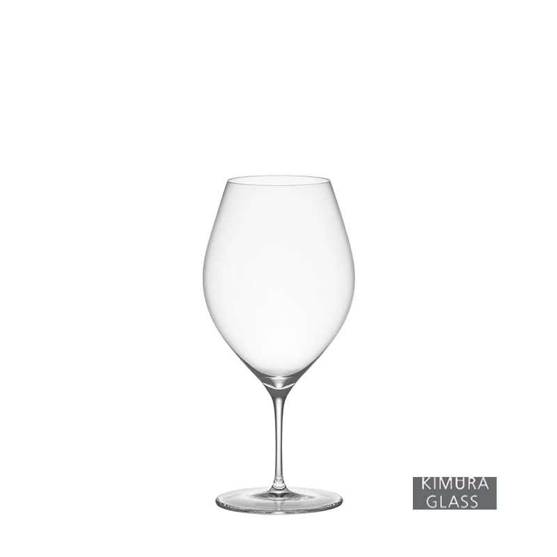 木村硝子店（Kimura Glass）オリーブ 15ozワイン 470cc｜極薄ハンドメイドが生む繊細な口当たり　業務用から日常使いまで幅広く活躍