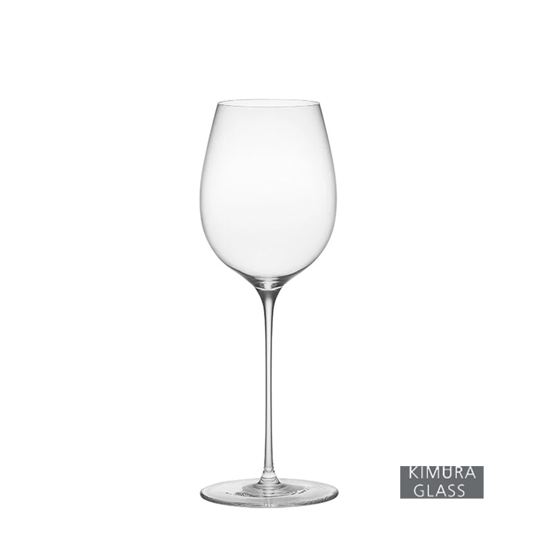 木村硝子店（Kimura Glass）ナパ 12ozワイン 380cc｜すっきりとしたハンドメイドが生む繊細なフォルム　業務用から日常使いまで幅広く活躍