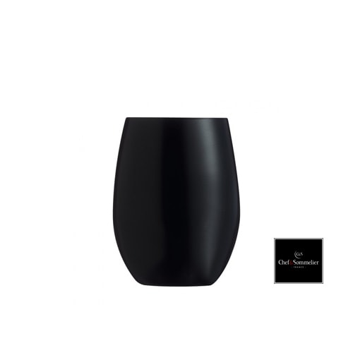 Chef & Sommelier（シェフアンドソムリエ）｜ タンブラー プライマリー 360TB ブラック（360cc）おしゃれ 全面強化ガラス 食洗機対応
