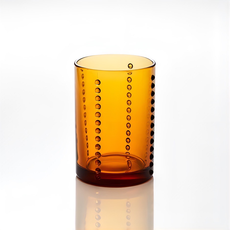 廣田硝子|タンブラー Yグラス L アンバー YS-2AMB 柳宗理 モダン シック 日本製 200ml