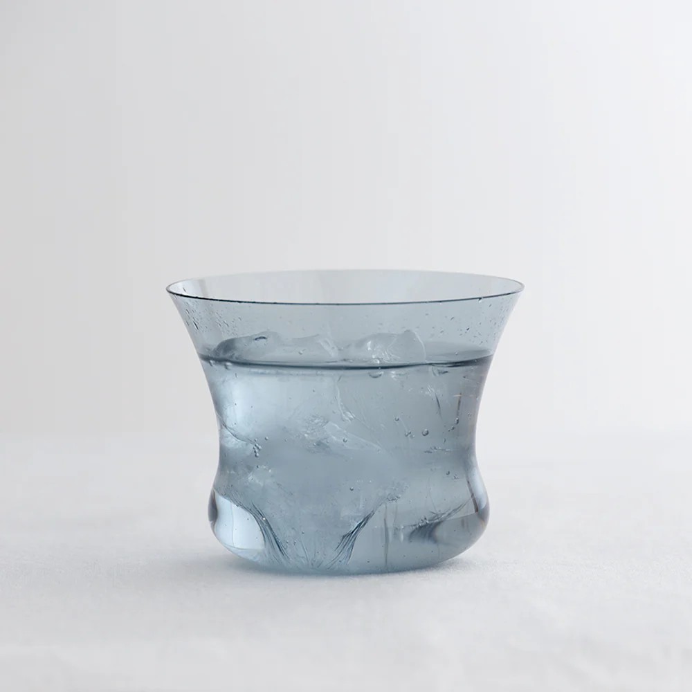 木村硝子｜タンブラー シェーブル 02 ウォーター お洒落 310cc 再生ガラス ハンドメイド 個性 業務用 家庭用