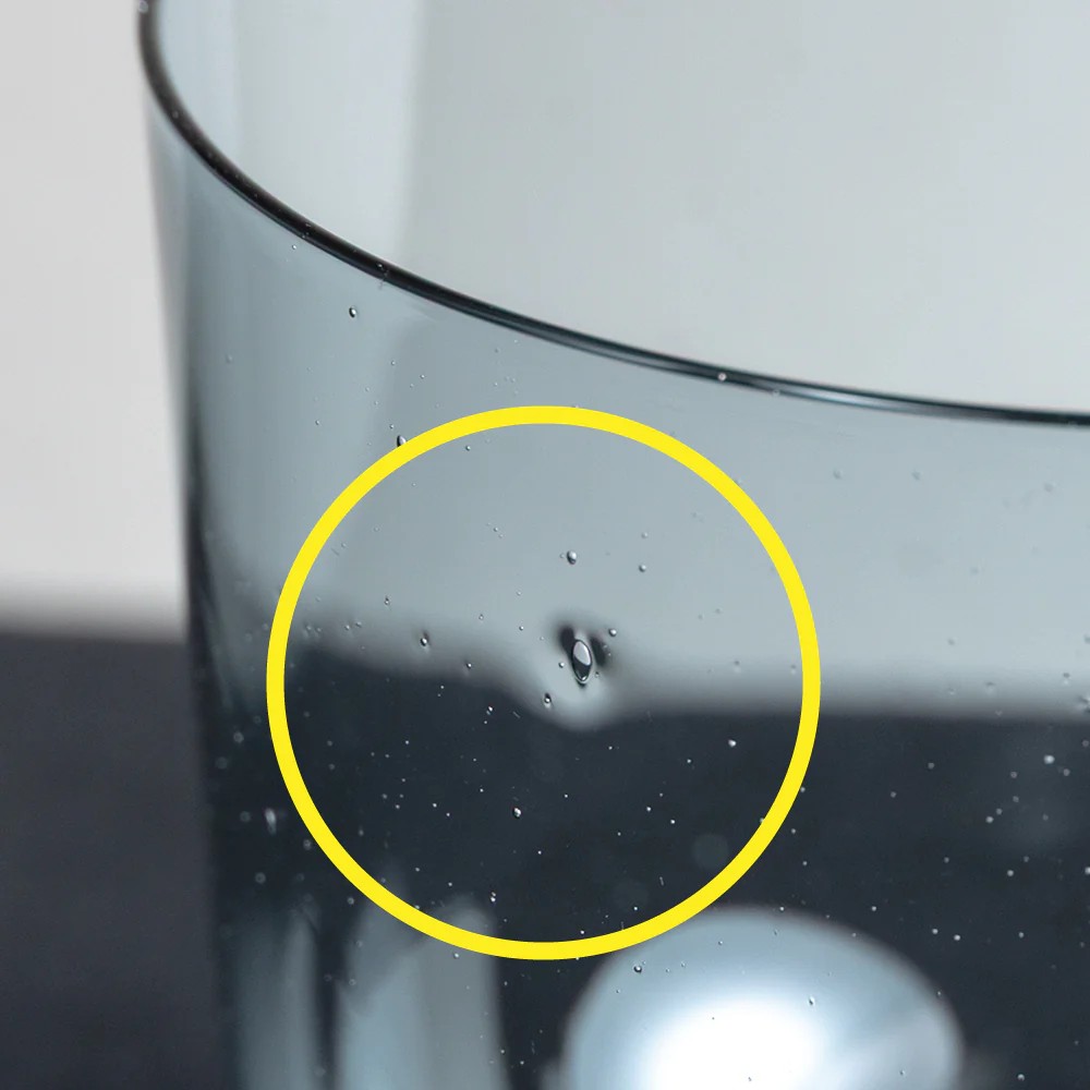 木村硝子｜タンブラー シェーブル 02 ウォーター お洒落 310cc 再生ガラス ハンドメイド 個性 業務用 家庭用