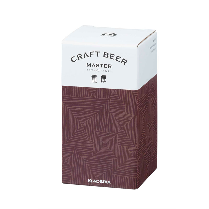 ADERIA（アデリア）CRAFT BEER クラフトビア・マスター 重厚 B-6796（380ml）｜口すぼまり形状でコク引き立つビアグラス 1個から購入可 画像3