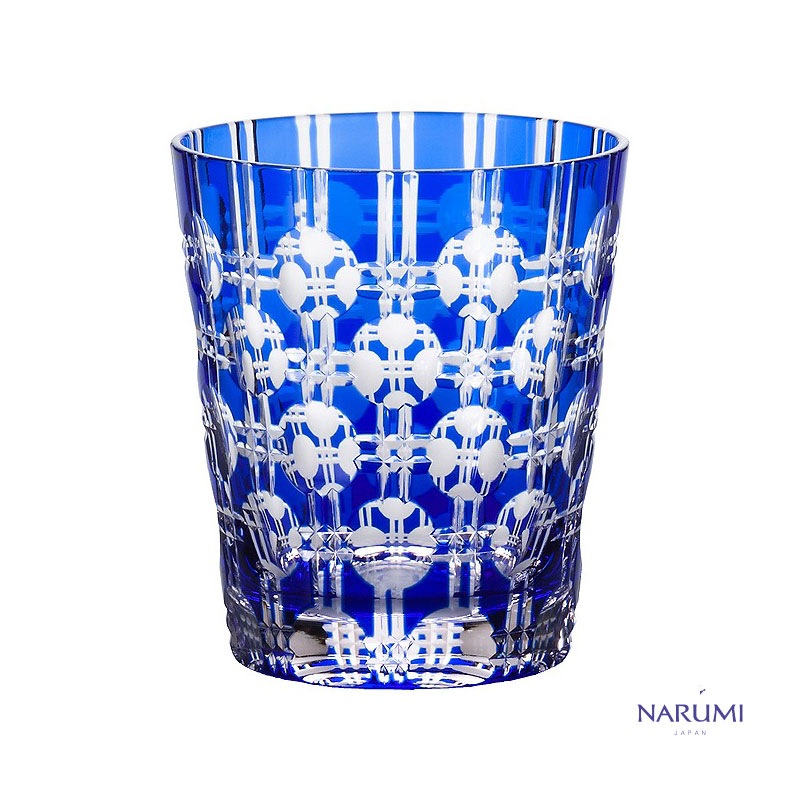 NARUMI（ナルミ）｜ロックグラス グラスワークス エタニティー (青) 250cc GW6057-227BL  高級感 お洒落 モダン