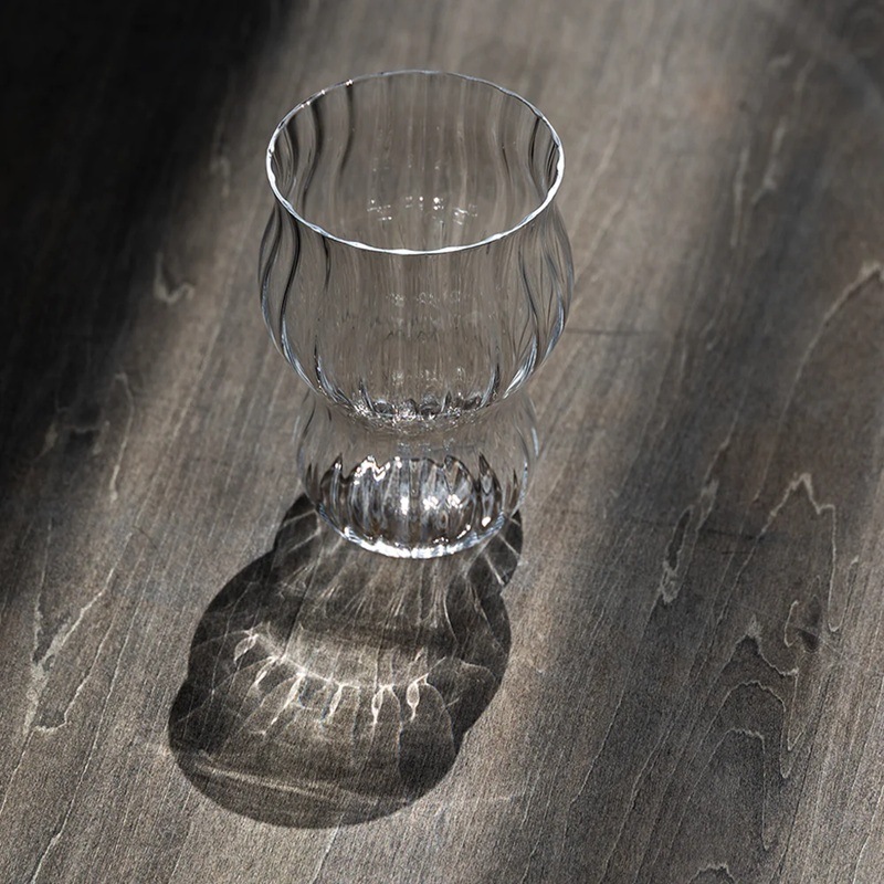 木村硝子｜タンブラー キャビア 0０１ ウォーター  340cc  ハンドメイド 24％クリスタル