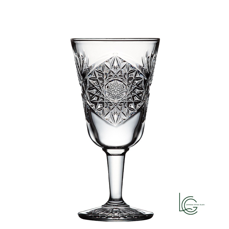 レアダムクリサルグラス（Leerdam Crisal Glass）アイコン カクテルグラス 300ml｜星形ホブスターカット・ヴィンテージデザイン 業務用カクテルグラス