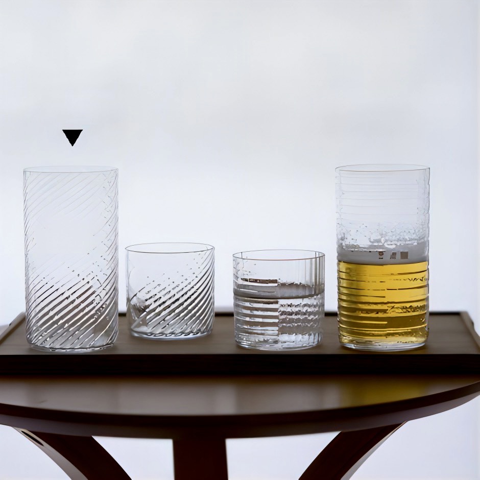 廣田硝子｜タンブラー グラス 大 透明 22233-L 舫 もやい ビアグラス ソフトドリンク シェルシリーズ おしゃれ 高級感