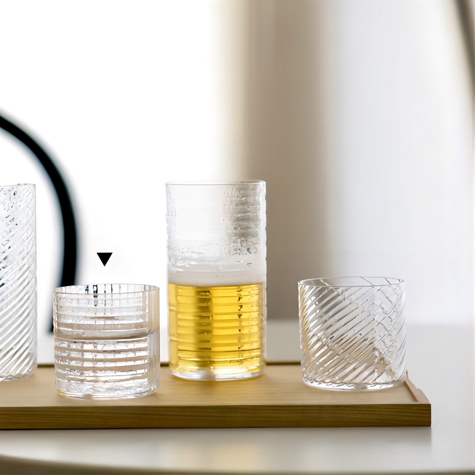 廣田硝子｜タンブラー グラス 小 透明 22231-S 舫 もやい デザート 前菜 シェルシリーズ おしゃれ 高級感