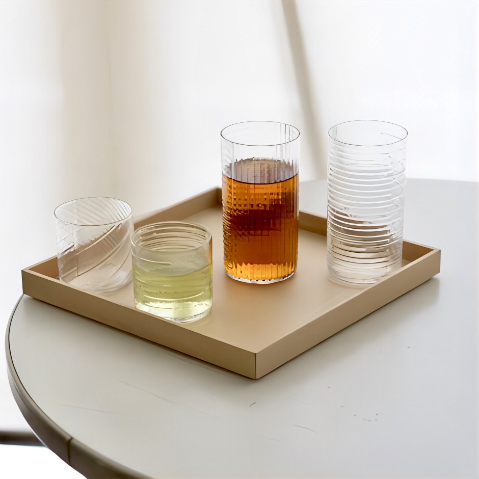 廣田硝子｜タンブラー グラス 小 透明 22232-S 舫 もやい デザート 前菜 シェルシリーズ おしゃれ 高級感