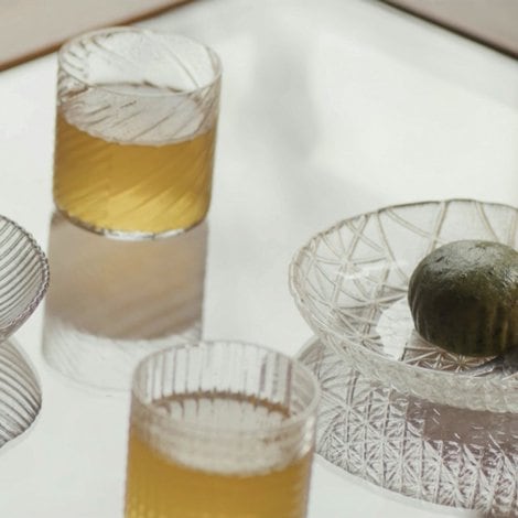 廣田硝子|タンブラー グラス 小 透明 22233-S 舫 もやい デザート 前菜 シェルシリーズ おしゃれ 高級感