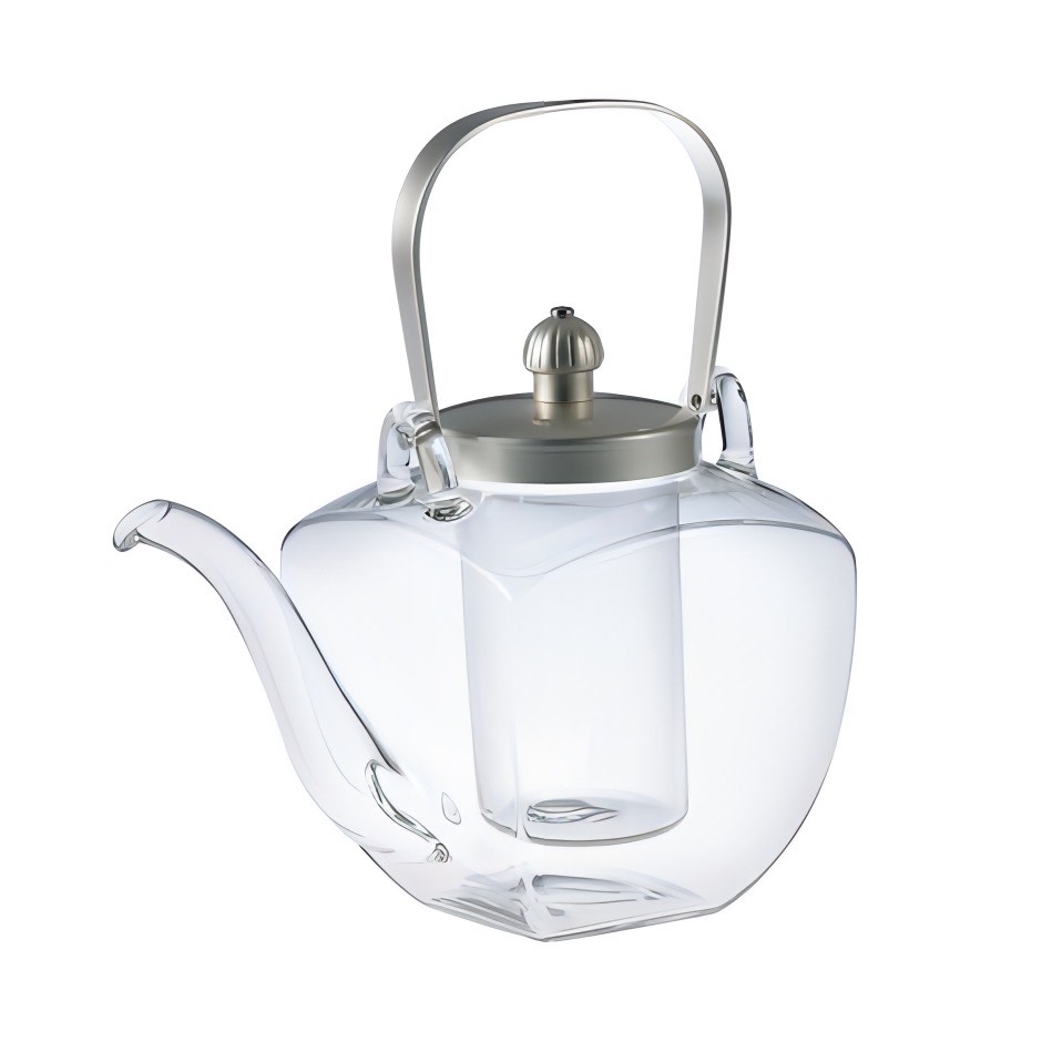 廣田硝子|ちろり 角ちろり 銀ソフト(中子付き) 154-SLF お酒 お茶 だし汁ポット 高級感 おしゃれ 日本製 エレガント