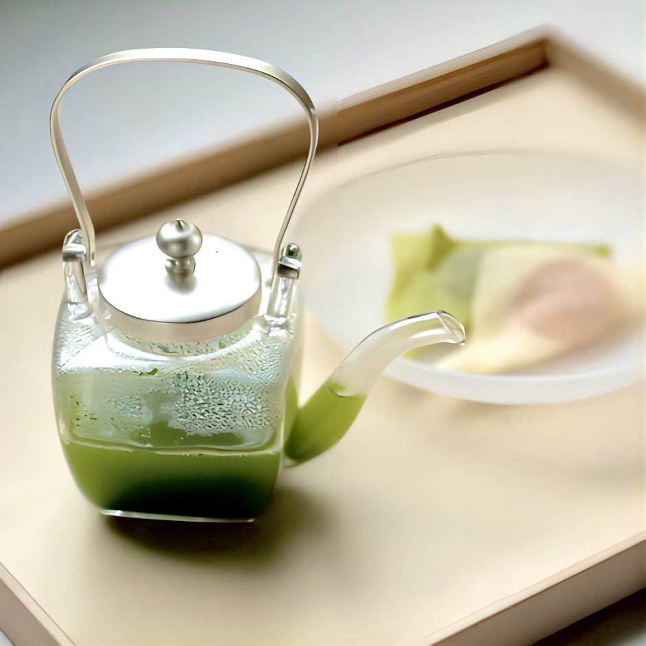 廣田硝子|ちろり ミニちろり 銀ソフト(単品) 155-SLF お酒 お茶 だし汁ポット 高級感 おしゃれ 日本製 耐熱性 個性的