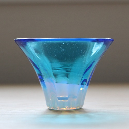 青山硝子｜冷酒器 富士山 杯 ＧＭ-223BOP 冷酒グラス お洒落 利き酒