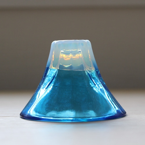 青山硝子｜冷酒器 富士山 杯 ＧＭ-223BOP 冷酒グラス お洒落 利き酒
