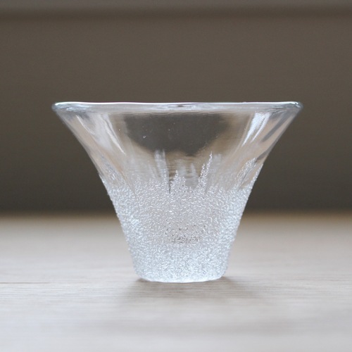 青山硝子｜酒器・ぐい呑み GM-223CK 富士山 冷酒グラス 60cc おしゃれ 利き酒