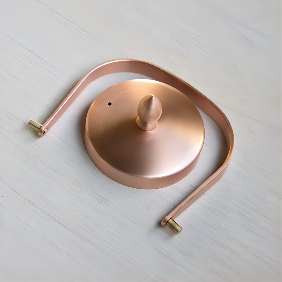 廣田硝子｜ちろり 角ちろり 銅フロスト（中子付き） 154-CF お酒 お茶 高級感 おしゃれ 日本製 耐熱性 個性的 優雅