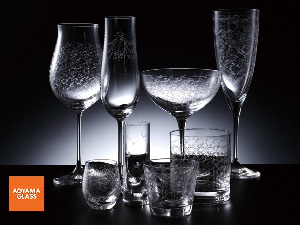 青山硝子｜シャンパングラス Bacchus バッカス 190-1 200cc おしゃれ
