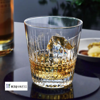 東洋佐々木ガラス | オンザロックグラス | カットグラス １０オールド（３個入）　Ｔ-20１13HS-Ｃ703（欠品中次回入荷10月頃）