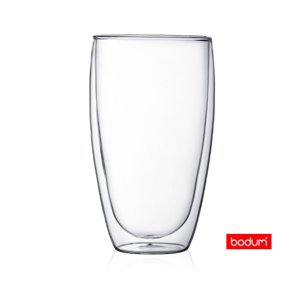 bodum（ボダム）｜タンブラー ダブルウォールグラス パヴィーナ 450 450ml （2個入） 食洗機対応 保冷 保温 耐熱グラス おしゃれ 