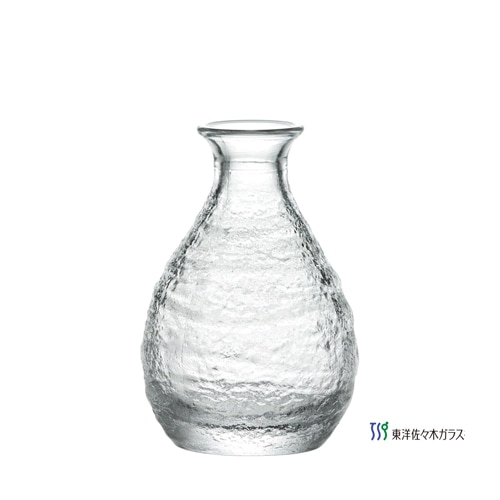 江戸　吹きガラス　徳利（高15.8cm）　鉛ガラス　104ｇ　容量240cc 江戸 吹きガラス 徳利（高15.8cm） 鉛ガラス 104g 容量240cc