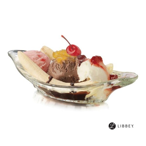 リビー｜パフェ・サンデーグラス｜バナナスプリット1625 | パフェ