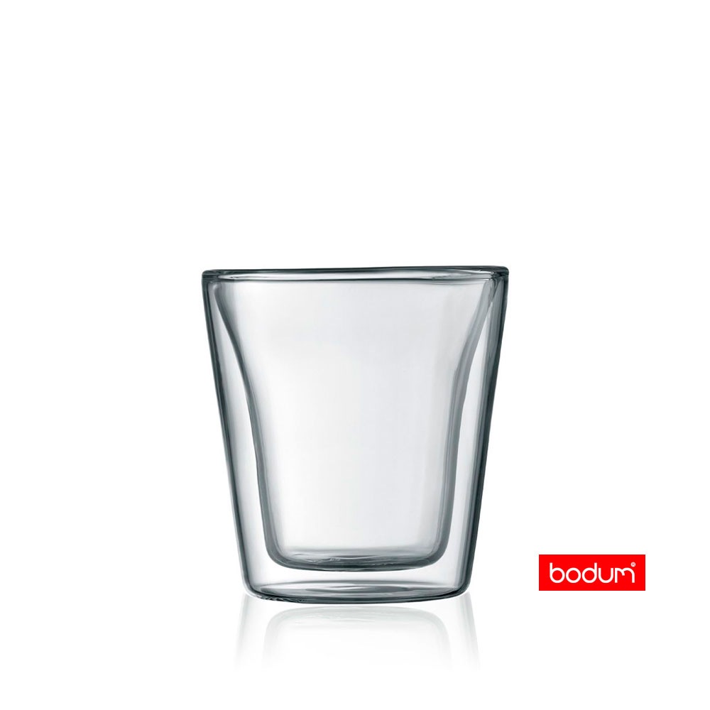 bodum（ボダム）｜タンブラー ダブルウォールグラス キャンティーン 100 100ml （2個入） 食洗機対応 保冷 保温 耐熱グラス おしゃれ 