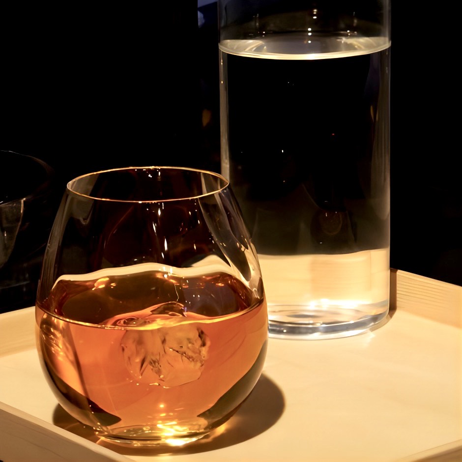 廣田硝子｜タンブラー 花蕾 karai 花 KARA-27 桐箱付き 上品 高級感 可愛い ワイン 日本酒 