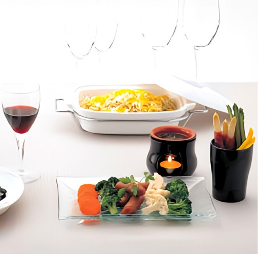 DE SILVA（デ・シルバ）｜バーニャカウダポット デシルバ BR9.5cm ソースウォーマー 耐熱食器 業務用 家庭用 おしゃれ