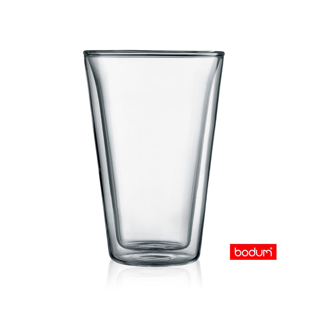 bodum（ボダム）｜タンブラー ダブルウォールグラス キャンティーン 400 400ml （2個入） 食洗機対応 保冷 保温 耐熱グラス おしゃれ 