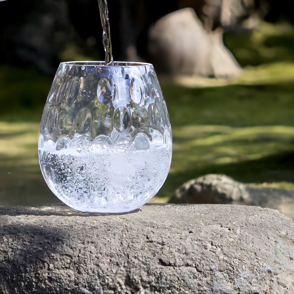 廣田硝子｜タンブラー 花蕾 karai 玉 KARA-25 桐箱付き 上品 高級感 可愛い ワイン 日本酒 