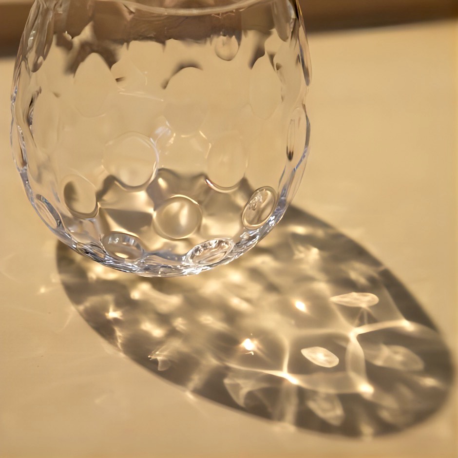 廣田硝子｜タンブラー 花蕾 karai 玉 KARA-25 桐箱付き 上品 高級感 可愛い ワイン 日本酒 