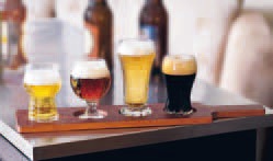 リビー｜飲み比べ用木製サービングボード 96381　