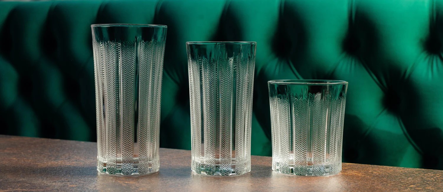 レアダムクリサルグラス(Leerdam Crisal Glass) ONIS|ロックグラス モザイク DOF 355ml|スター型カットが映えるゴージャスなウィスキー・カクテルグラス