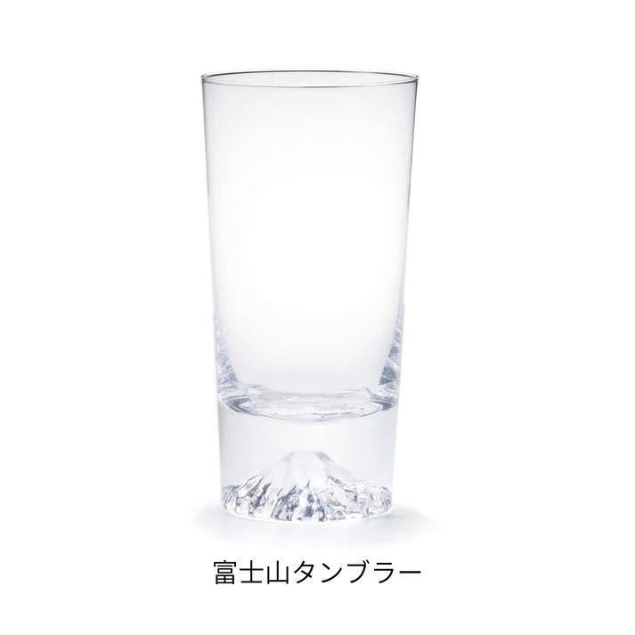 田島硝子｜タンブラー 富士山グラス 観光庁長官賞 木箱付 おしゃれ 江戸硝子 ハンドメイド 正規品 日本製
