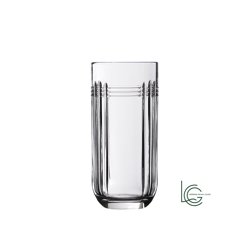 レアダム・クリサル・グラス（Royal Leerdam） ザ・ガッツ ハイボール 355ml｜Glassology受賞デザイン アールデコ着想 ハイボール・カクテルに