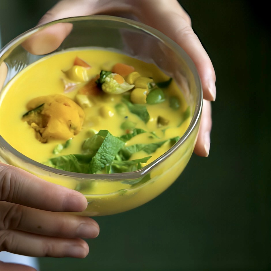 廣田硝子|鉢・ボール 生成り硝子 118 ボール 642-AW ガラス皿 ナチュラル 清涼感 おしゃれ 高級感 スープ デザート