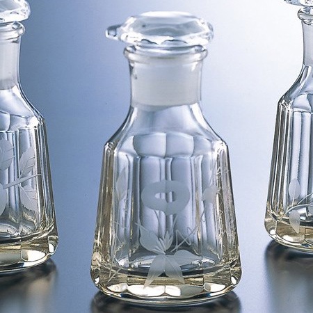 廣田硝子|醤油さし 江戸花切子 しょうゆ差し 夏・朝顔 垂れない 液だれしない 調味料入れ 日本製 レトロ 家庭用 業務用