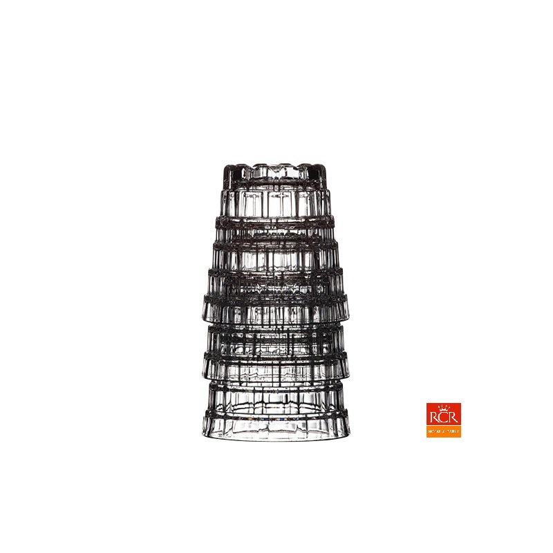 RCR（アールシーアール）｜ロックグラス スタックDOF 310ml（イタリア製）食洗機対応 積み重ねOK 高級感 おしゃれ エレガント